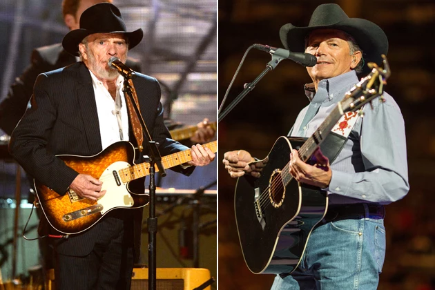 Merle Haggard George Strait Merle Haggard George Strait