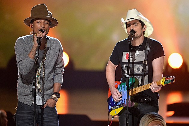 Pharrell Williams Brad Paisley Pharrell Williams Brad Paisley
