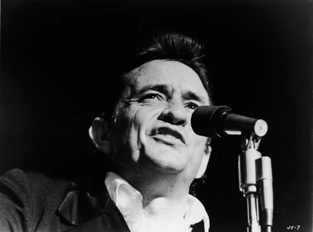 Headshot of Johnny Cash Singing Johnny Cash