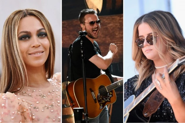 beyonce eric church maren morris top country songs 2016