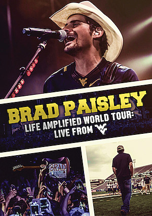 brad paisley life amplified world tour dvd