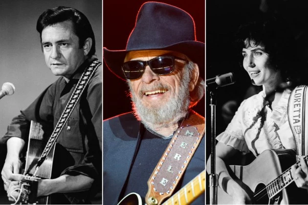 johnny cash merle haggard loretta lynn best country songs 1960s
