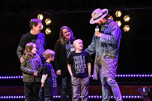 Watch Florida Georgia Line's Brian Kelley Lead 'No More Chemo' Song for St. Jude Patient