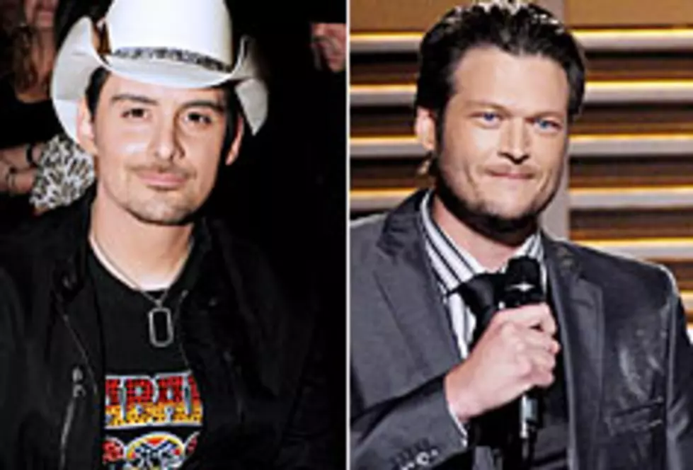 Brad Paisley Commends Blake Shelton on ACM Job Well Done